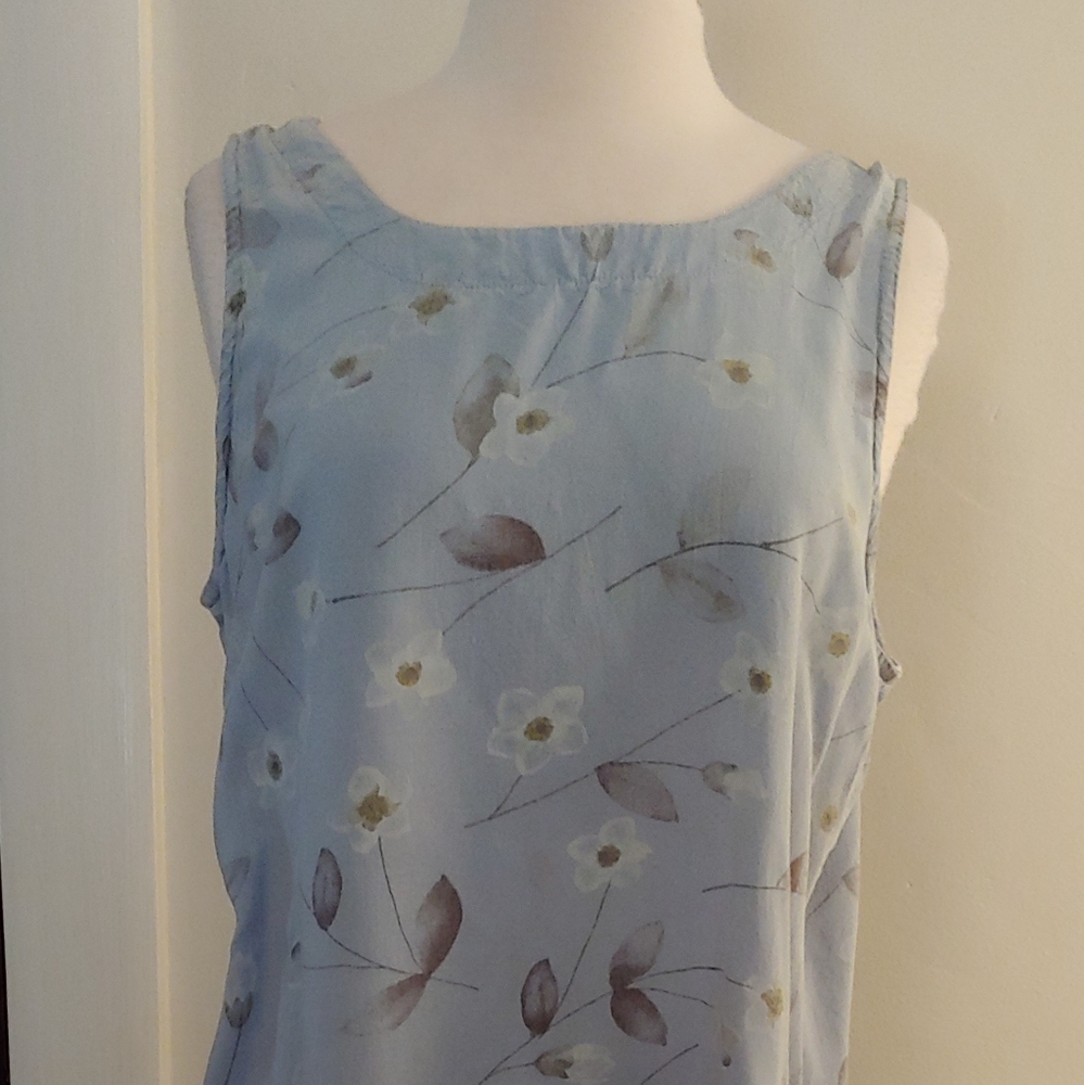 Vintage Amanda Grey Maxi Dress